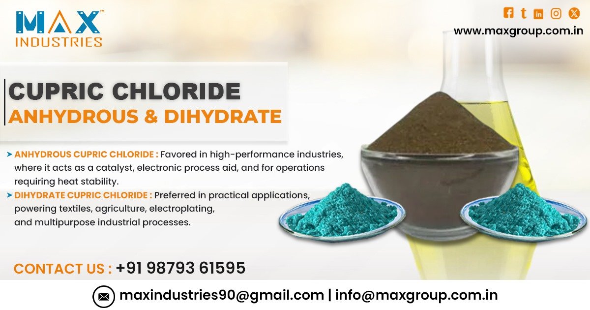 Cupric Chloride Dihydrate and Anhydrous in Karnataka