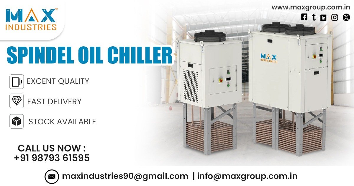 Spindle Oil Chiller in Gujarat