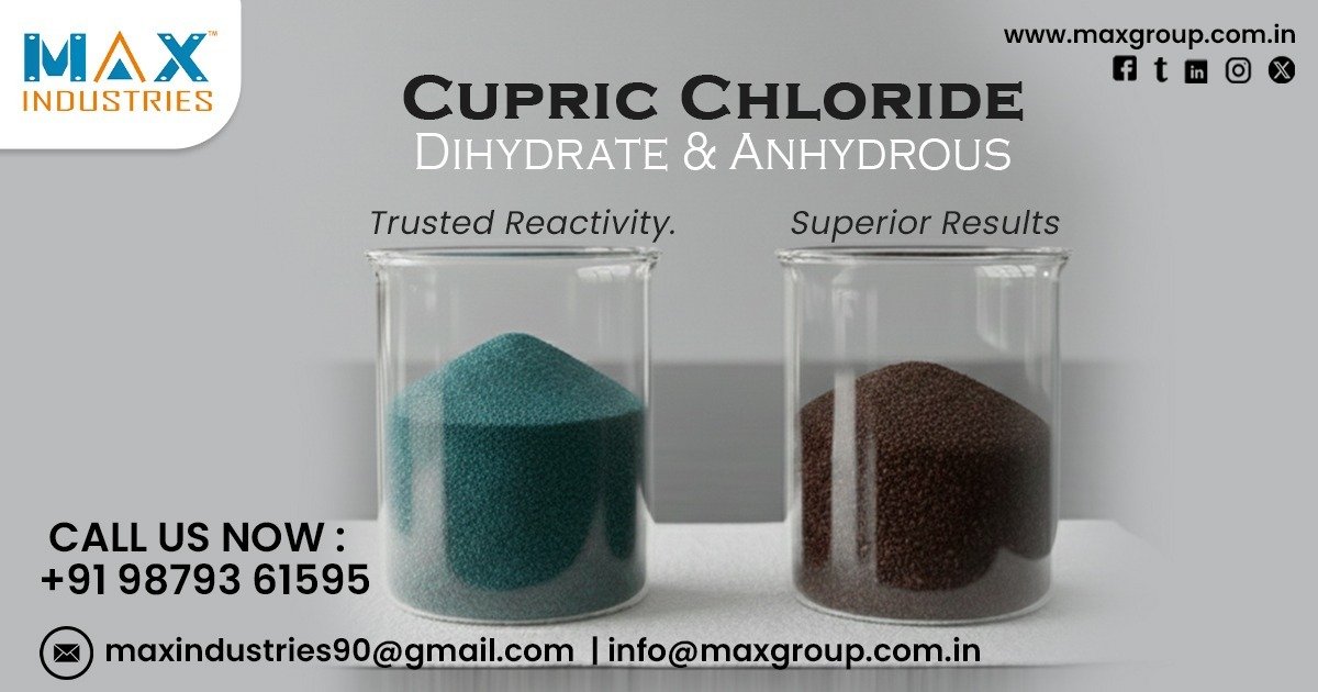 Cupric Chloride Anhydrous and Cupric Chloride Dihydrate in Telangana