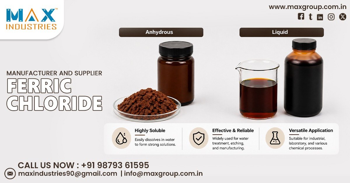 Ferric Chloride Anhydrous and Liquid in Kerala