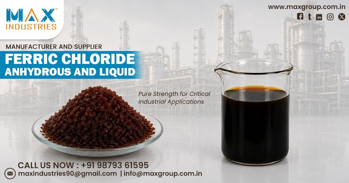 Ferric Chloride Anhydrous and Liquid Manufacturer