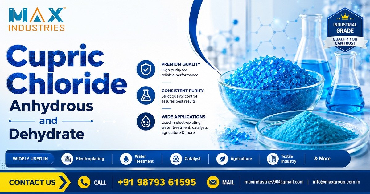 Anhydrous and Dihydrate Cupric Chloride in West Bengal