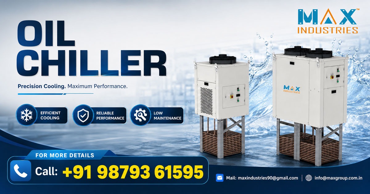 Spindel Oil Chiller in Gujarat