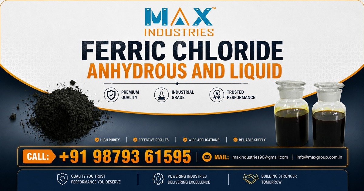 Ferric Chloride Anhydrous and Liquid