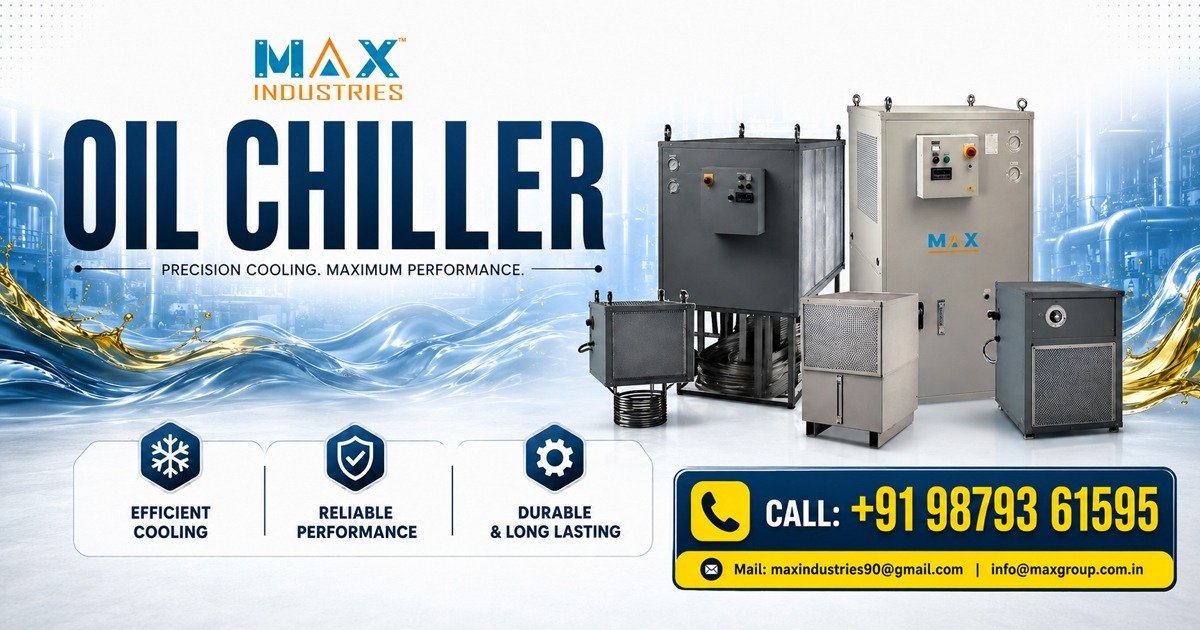 CNC Machine Oil Chiller Supplier in Gujarat