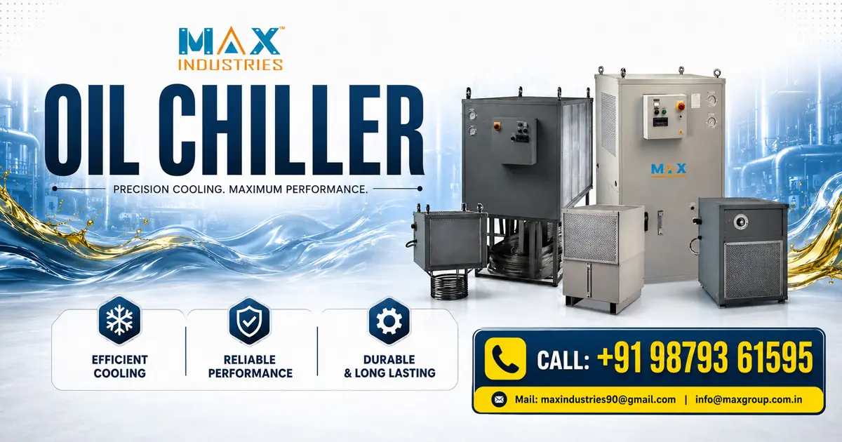 CNC Machine Oil Chiller Supplier in Gujarat