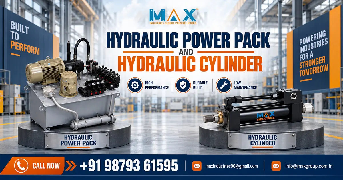 Hydraulic Power Pack and Hydraulic Cylinder in Gujarat