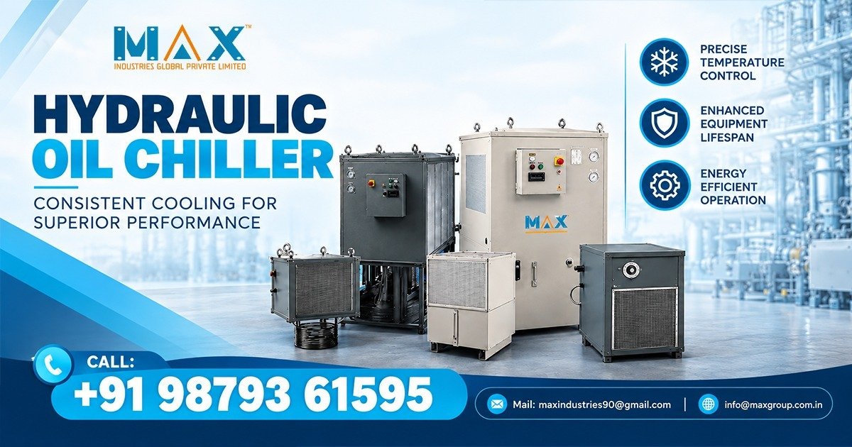 Hydraulic Oil Chiller Manufacturer in Ahmedabad